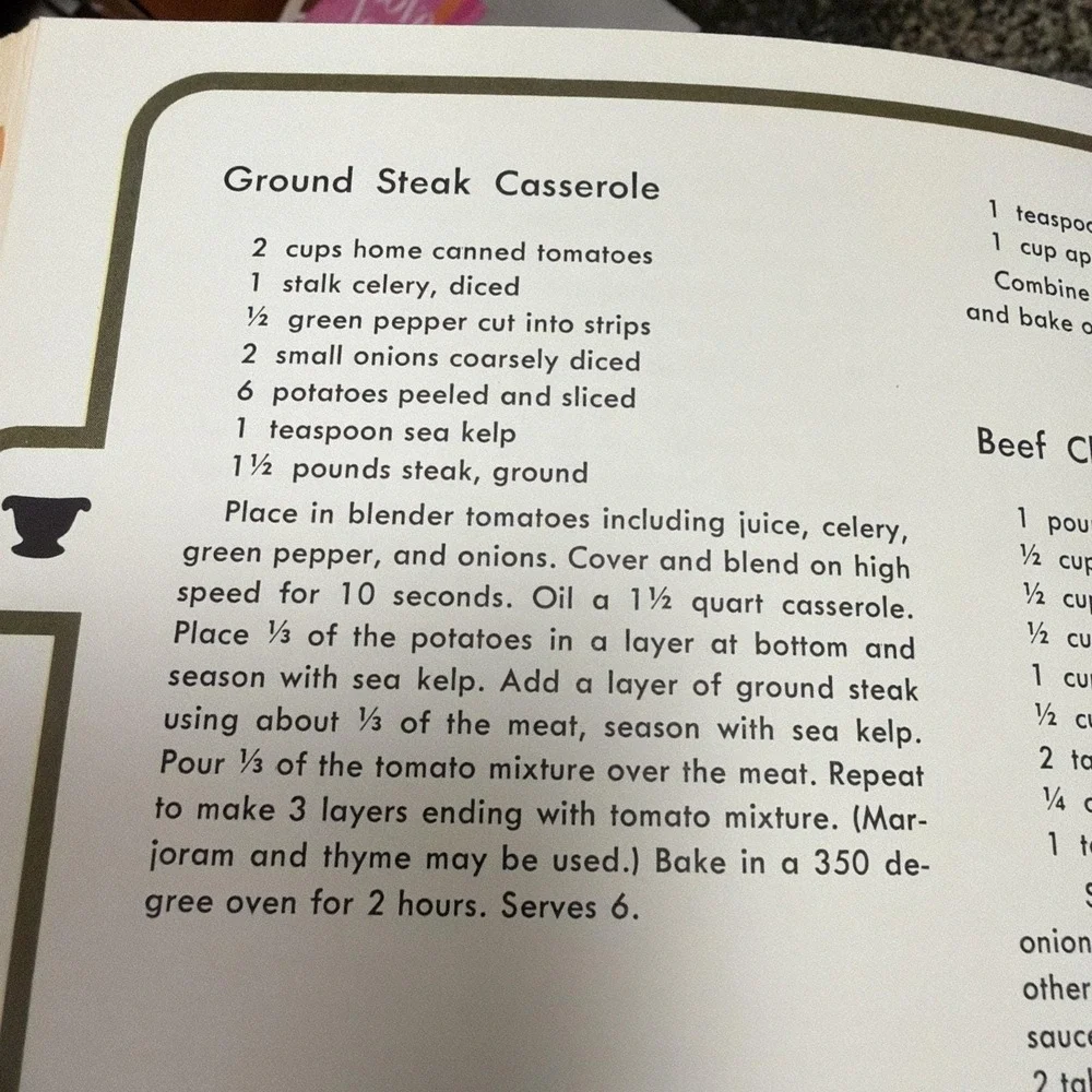 Natural Cooking Cookbook Charles Gerras Vintage‎ 1972 Prevention Recipes